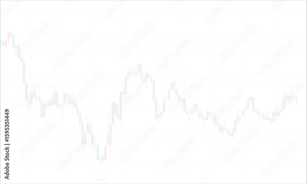 Naklejka premium 3D stock market business graph chart with red arrow showing growth, success, and profit on a black background