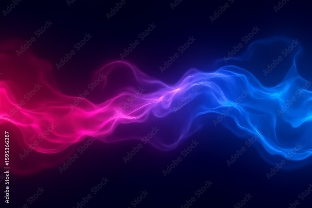 Obraz premium Abstract gradient wave background. Flowing abstract digital artwork. Modern, minimalist background or wallpaper
