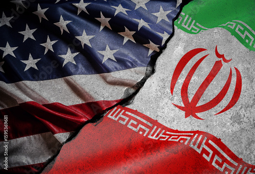 Conceptual image of war between Israel, Iran and its proxies