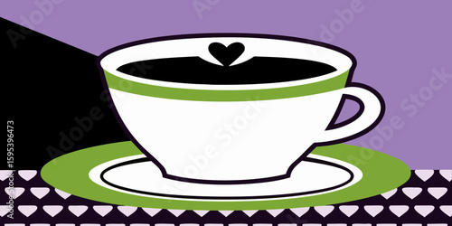 cup of tea with mint