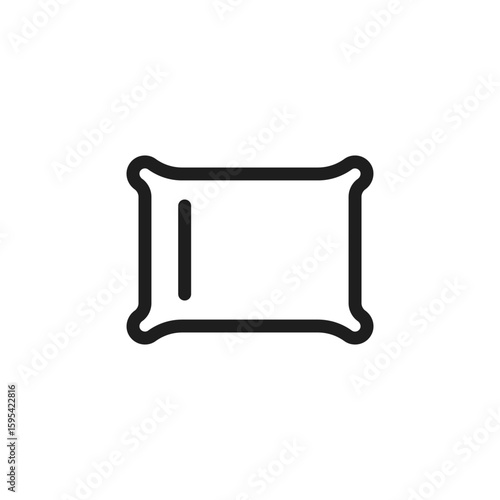 pillow icon is designed in a visually appealing and easily recognizable style. It’s suitable for various visual needs such as apps, digital media, or other graphic design projects