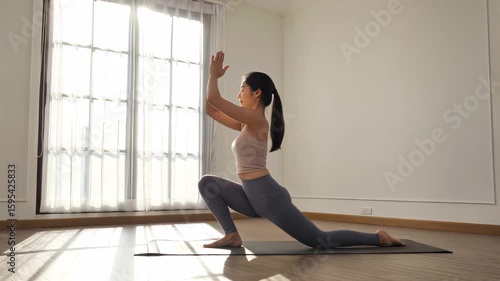 Woman Yoga Pose
