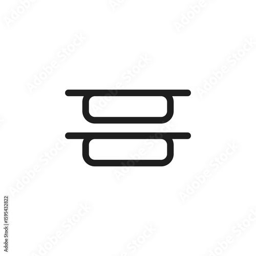 align icon is designed in a visually appealing and easily recognizable style. It’s suitable for various visual needs such as apps, digital media, or other graphic design projects