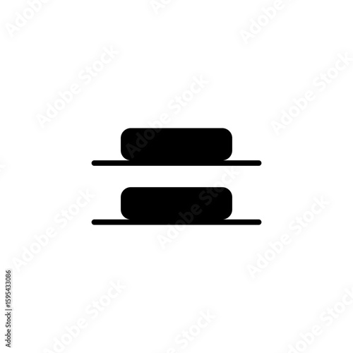 align icon is designed in a visually appealing and easily recognizable style. It’s suitable for various visual needs such as apps, digital media, or other graphic design projects