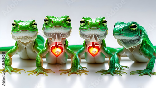 Green Vine isolated on transparent background  