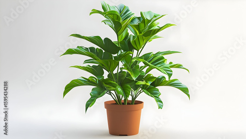 Potted Plant isolated on transparent background  
