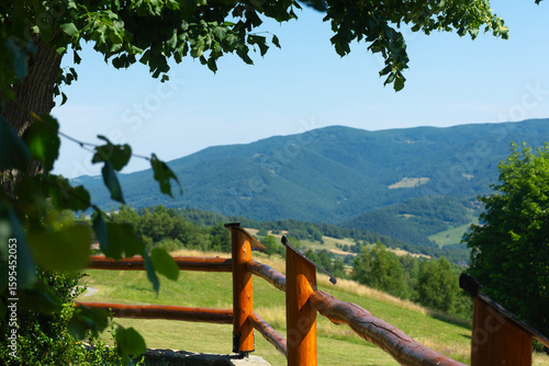 Fototapeta Naklejka Na Ścianę i Meble -  Beskid Sądecki latem