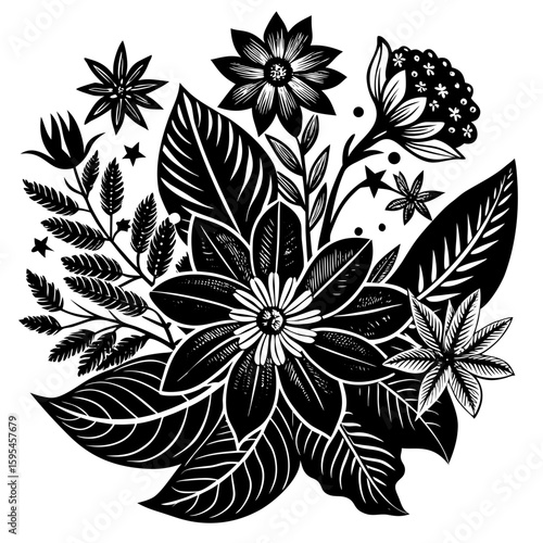 Create a soothing and aromatic botanical flower blend using natural dried flowers. Focus on color harmony, fragrance layering, and potential wellness benefits