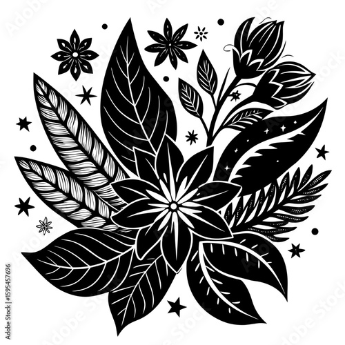 Create a soothing and aromatic botanical flower blend using natural dried flowers. Focus on color harmony, fragrance layering, and potential wellness benefits