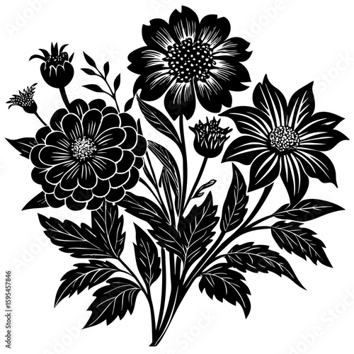 Create a soothing and aromatic botanical flower blend using natural dried flowers. Focus on color harmony, fragrance layering, and potential wellness benefits