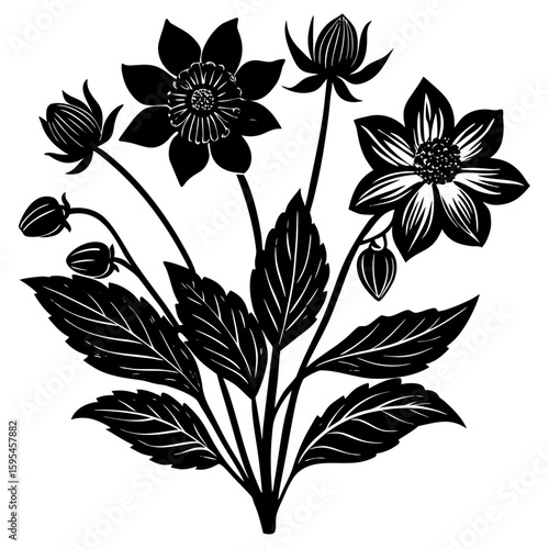 Create a soothing and aromatic botanical flower blend using natural dried flowers. Focus on color harmony, fragrance layering, and potential wellness benefits