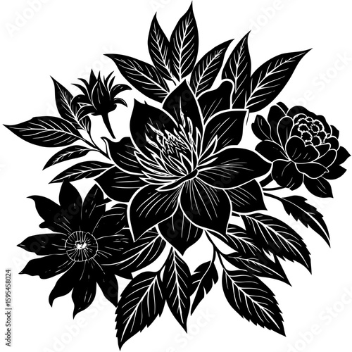 Create a soothing and aromatic botanical flower blend using natural dried flowers. Focus on color harmony, fragrance layering, and potential wellness benefits