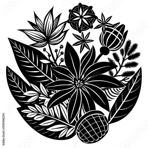 Design a natural botanical blend using herbs, flowers, and plant elements for a specific purpose such as wellness, aroma, or skincare. Focus on harmony, scent, and benefits