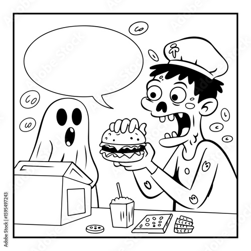black and white coloring pages