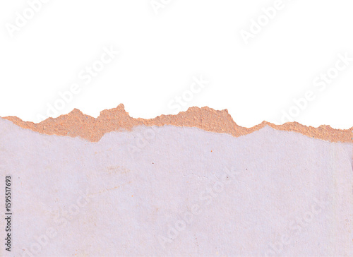 Wallpaper Mural Torn Paper Bottom Edge fream PNG - Ripped Craft Paper Border Texture, White ripped paper torn edges strips in png background,  Torontodigital.ca