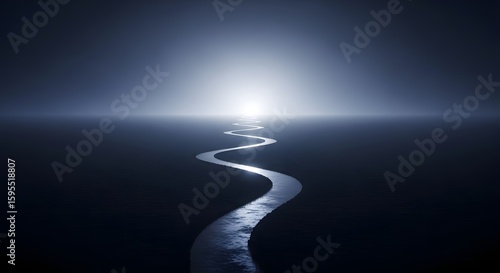 Winding Path of Light Leading to Bright Future