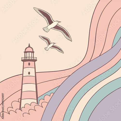 Soft pastel gradient background with blended colors ideal for modern designs featuring a smooth transition between hues creating a serene and visually appealing backdrop for