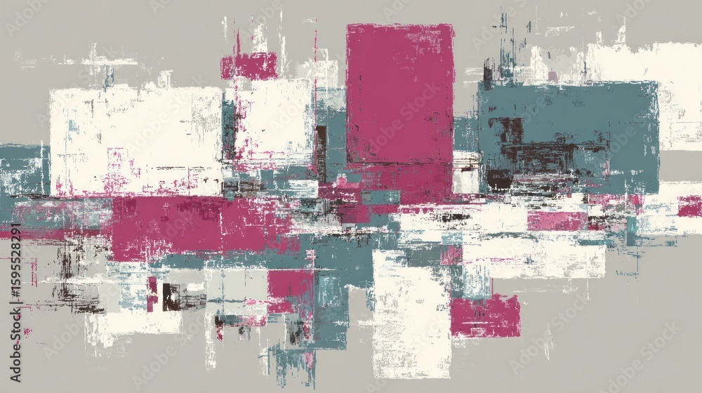 Fototapeta premium Abstract geometric shapes (8)