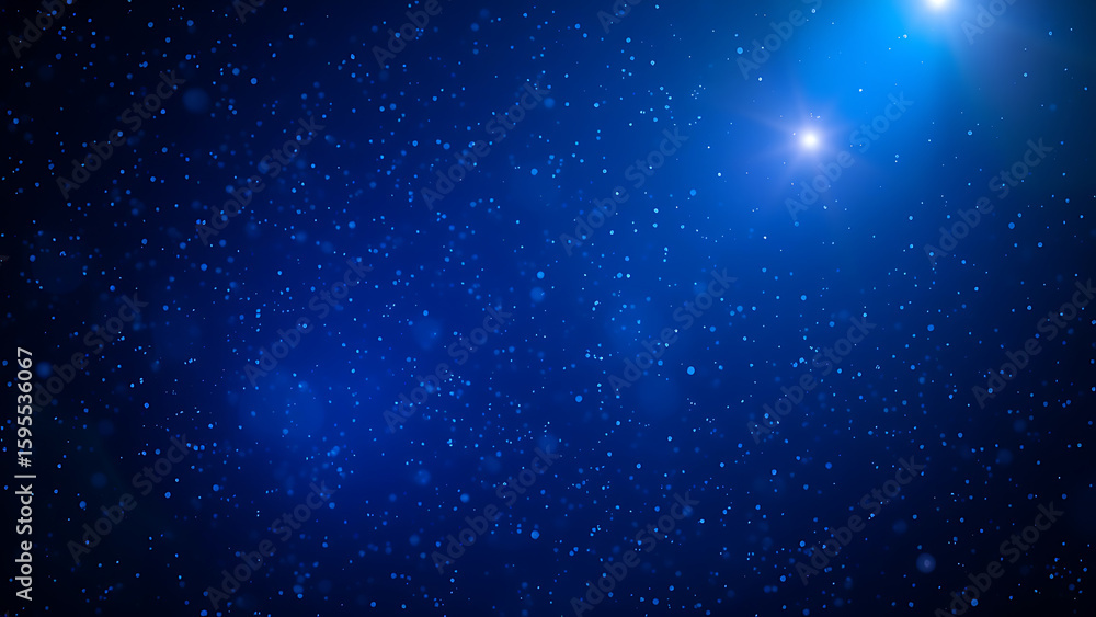 Fototapeta premium abstract blue background with stars