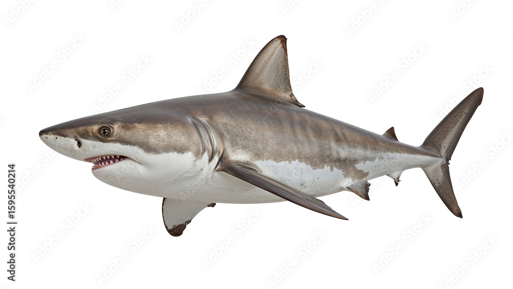 Naklejka premium shark isolated on transparent background png