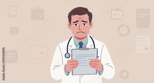 Overwhelmed Doctor: Stress and Burden in Healthcare