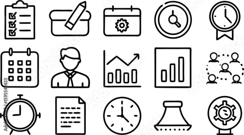 Disaster Emergency Safety Icons Set – Vector Warning and Rescue Symbols