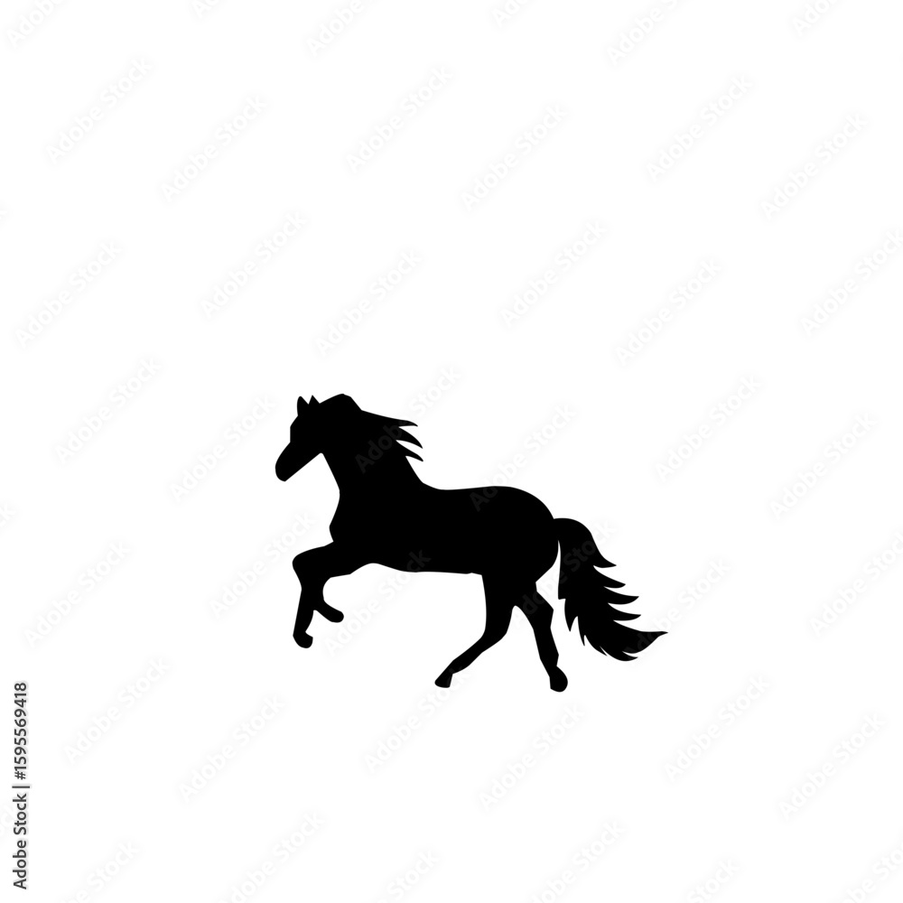 Obraz premium Horse Silhouette