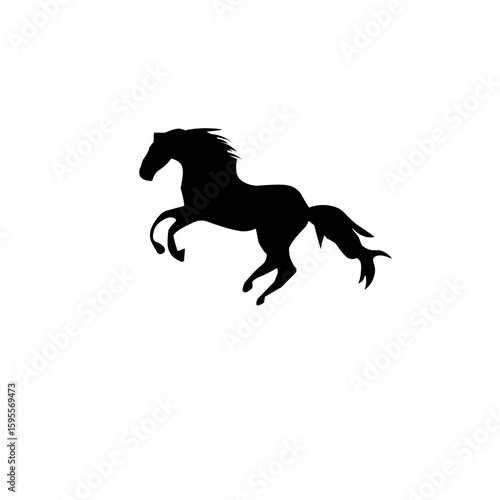 Wallpaper Mural Horse Silhouette Torontodigital.ca