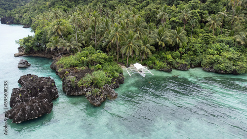Lush Green Beautiful Island 