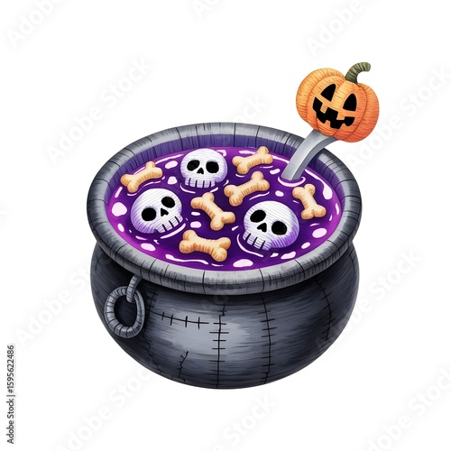 sewing kit isolated on white