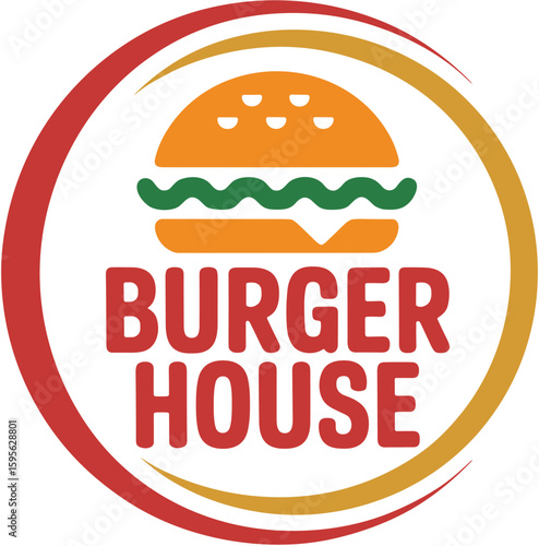 Burger House Logo Design