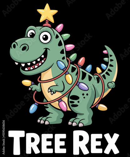 Tree Rex Funny Dinosaur lover