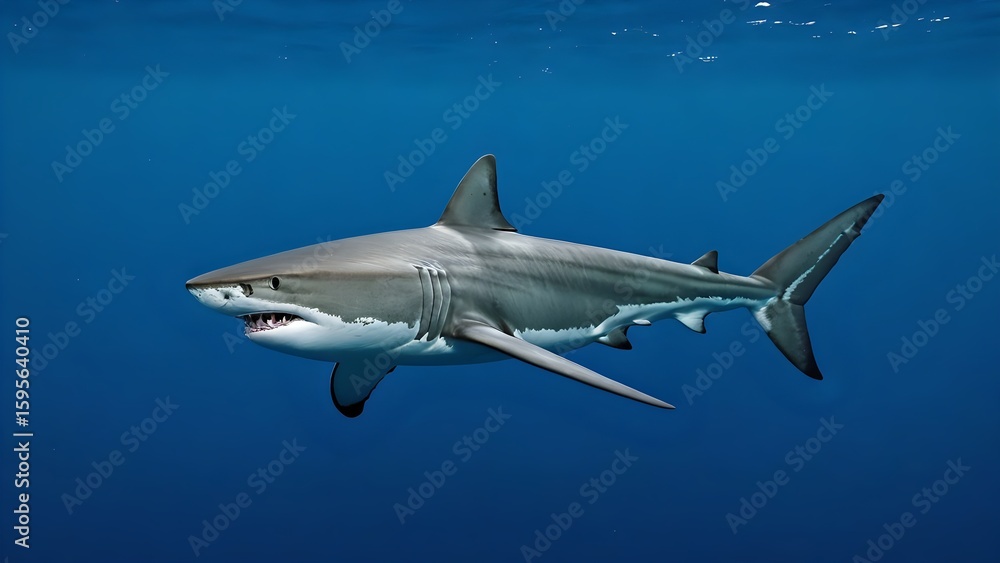 Obraz premium great white shark