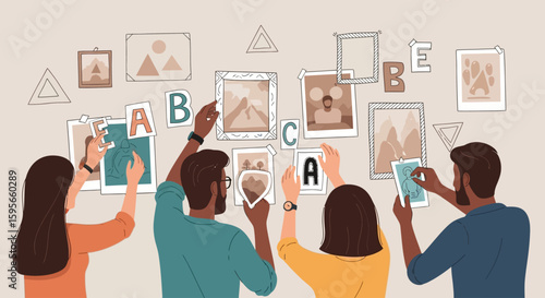 Celebrate National Friendship Day Crafting a Visual Story of Togetherness and Shared Memories, a national day of friendship and love.