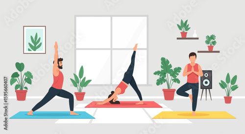 Celebrate national friendship day Find balance and harmony with yoga poses for stress relief and wellbeing through wellness.