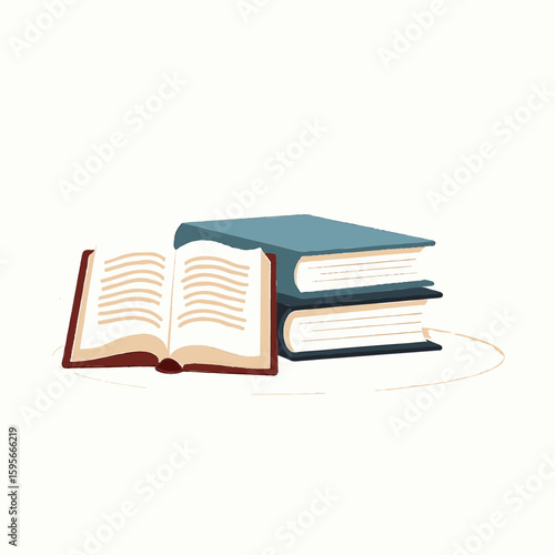 stack of books
