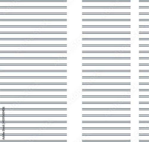 A striped texture with double lines and gaps or voids between the masses.