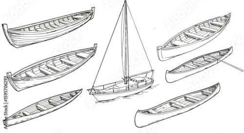 Ancient Maritime Vessels A Collection of Historical Boat Designs