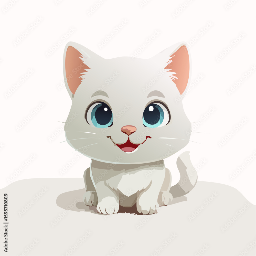 A cute cat A cute cat