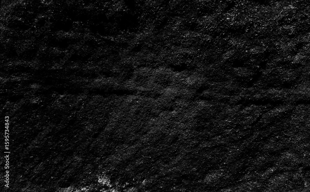 Obraz premium Dark rough stone wall background in vintage style for graphic design or wallpaper.