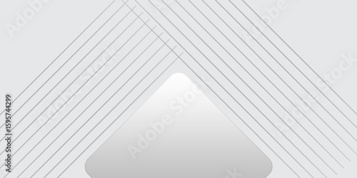 background design with diagonal line pattern in grey colour. Vector white horizontal template for business banner, formal invitation backdrop, luxury.