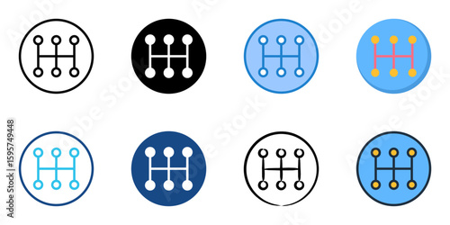  icon set multiple style collection 
