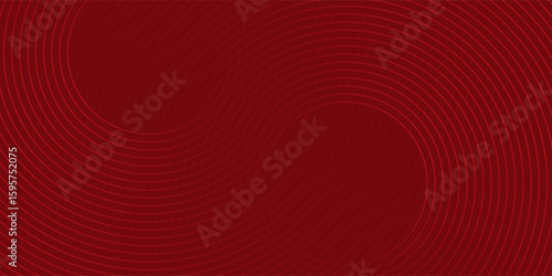 Abstract red circle background with dynamic shapes simple abstract
