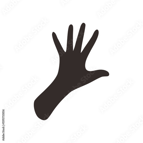 silhouette raising hands