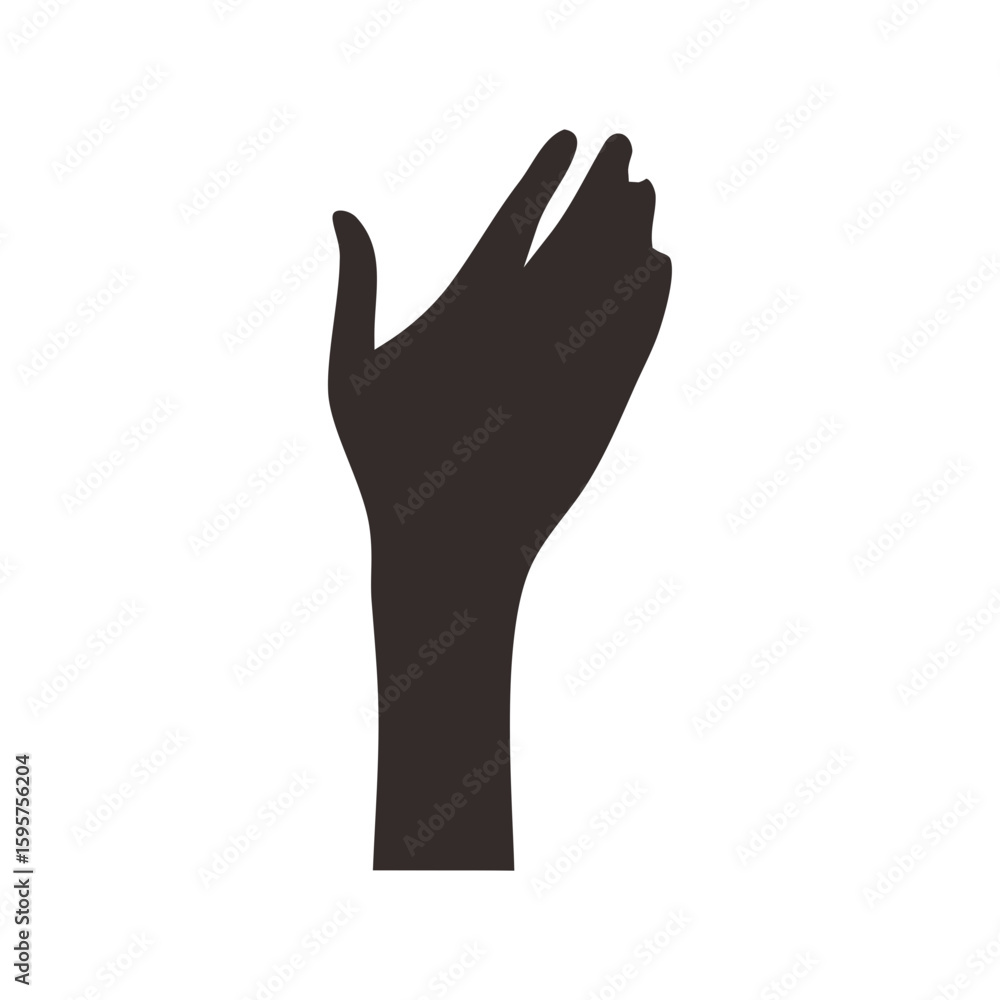silhouette raising hands silhouette raising hands