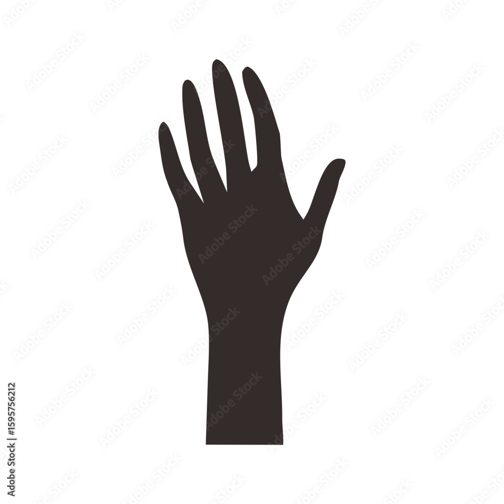 silhouette raising hands silhouette raising hands
