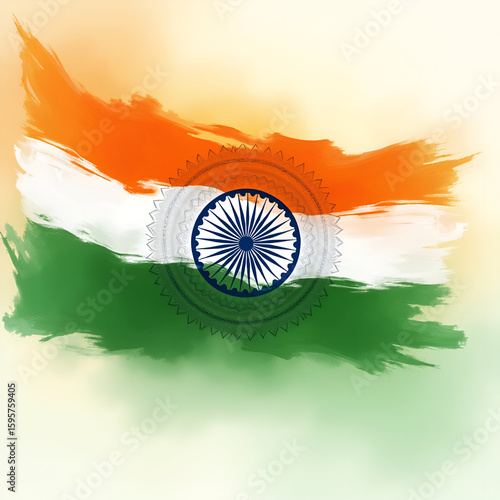 India Independence day flag design 
