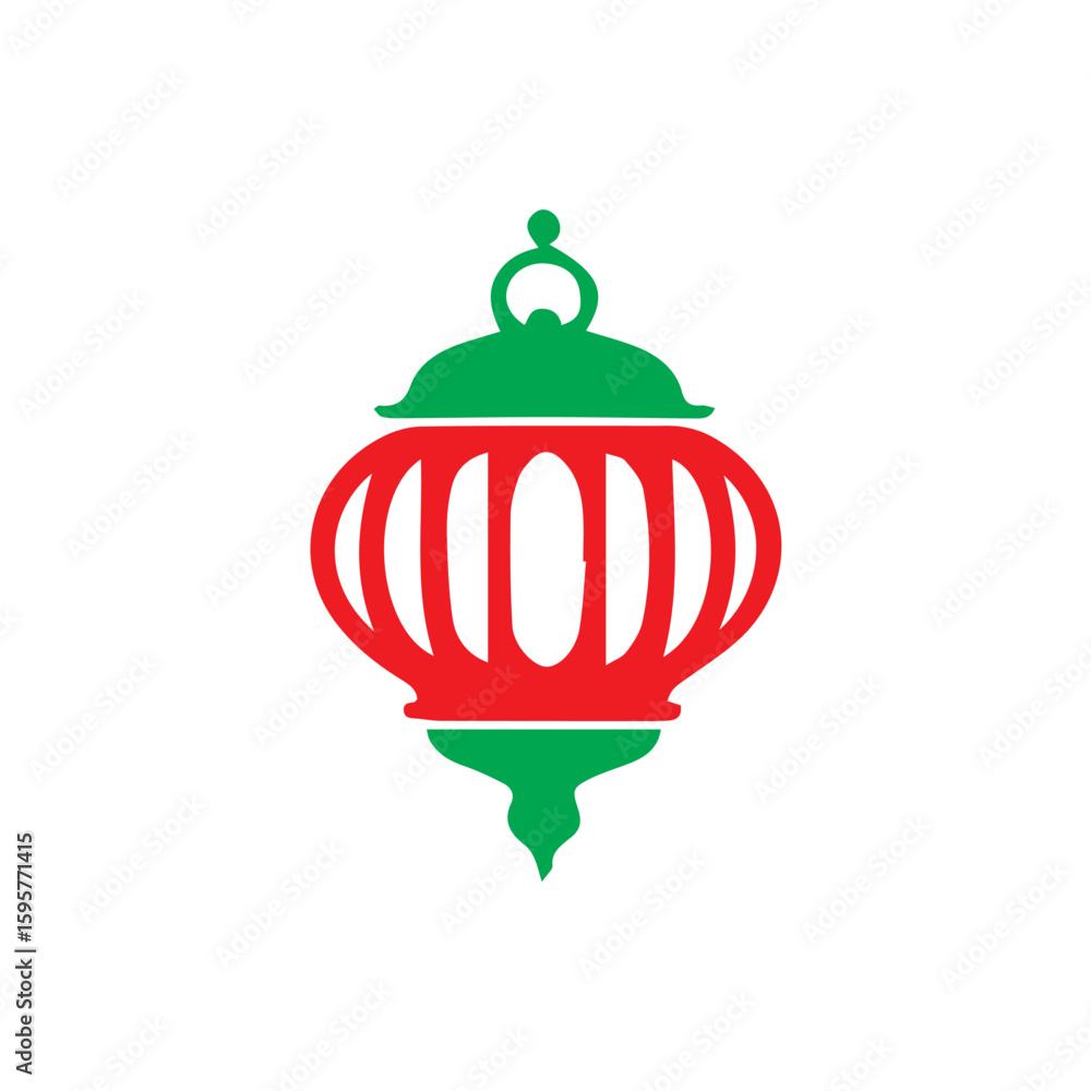 Fototapeta premium vector illustration of a lantern
