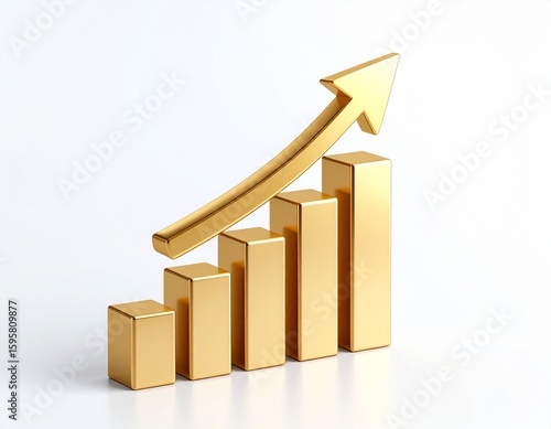 Golden Growth Upward Trend Graphic Depicting Business Success and Financial Profitability Free Download Golden Growth Upward Trend Graphic Depicting Business Success and Financial Profitability - GFXLoad