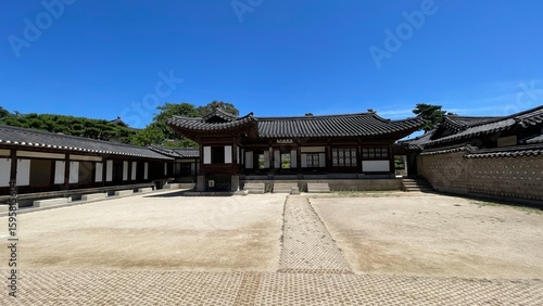 Photography 창덕궁 낙선재, 서울 대한민국 - 2025년 7월 12일 촬영 Nakseon Hall at Changdeokgung Palace in seoul south korea - pictured 12 July 2025